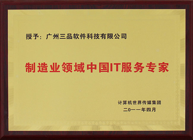 制造業領域中國IT服務專家
